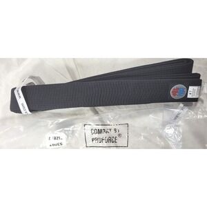 Pro Force Martial Arts Karate Rank Belt - Poly Cotton - Black - Size 7 - #53097